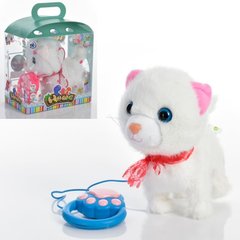 Інтерактивні іграшки для дівчаток - фото Кошеня, яке вміє слухатися і гуляти на повідку  - замовити за низькою ціною Інтерактивні іграшки для дівчаток в інтернет магазині іграшок Сончік