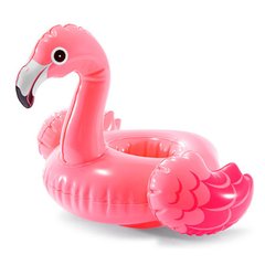 Пляжные мячи, игрушки  - фото Надувной подстаканник для бассейна и воды в виде фламинго, 57500