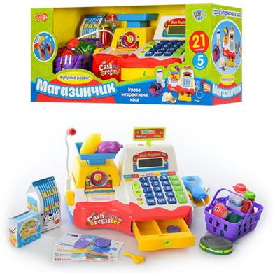 Игровой набор Мой Магазин Супермаркет - Кассовый аппарат, детская касса, 7162 