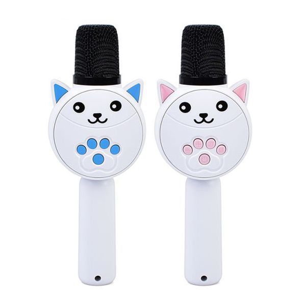 Дитячий Bluetooth Мікрофон у вигляді кошеня з радіо&nbsp;та MP3-плеєром -  MC811 - зображення