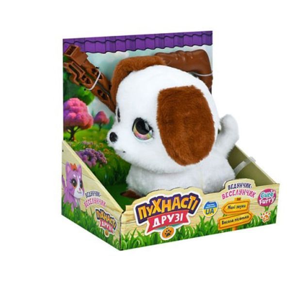 Щенок в виде каталки со звуками и песенкой -  Limo Toy M 6247 I UA - изображение