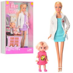 Кукла - доктор, девочка, инструменты, Defa 8348