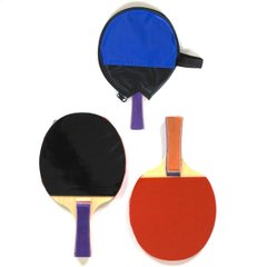 Ракетка для игры в пинг-понг (настольный теннис) 1 штука в чехле, C40230