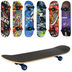 Скейты, пенни борды - фото Скейт деревянный подростковый, на пластиковой подвеске - заказать по низкой цене Скейты, пенни борды в интернет магазине игрушек Сончик