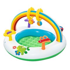Фото товару Дитячий басейн для малюків від 1 року, з надувним дном та іграшками, INTEX 52239
