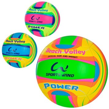 MS 3447 - copy_М'яч для волейболу - панелі ПВХ+EVA, яскравий дизайн