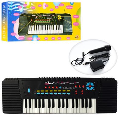 Фото товару Дитячий синтезатор, піаніно, 37 клавіш, мікрофон, SK 2000 B,  SK 2000 B